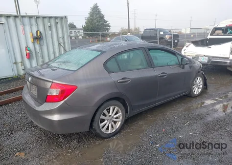 2012 Honda Civic Ex from USA, damaged, VIN 19XFB2F83CE375308